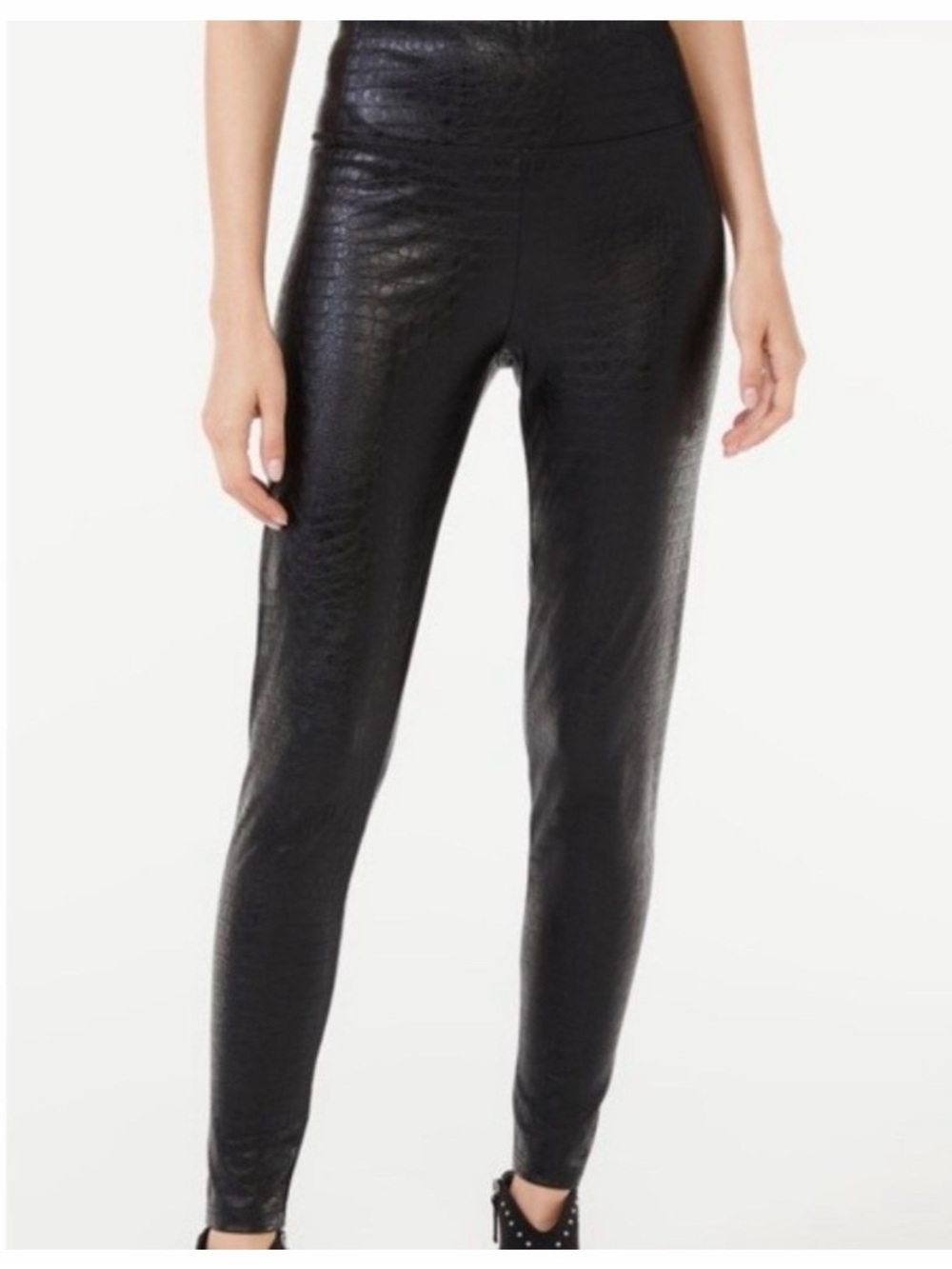 Faux Crocodile Leggings